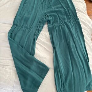 Old Navy Teal Wide-Leg Trousers